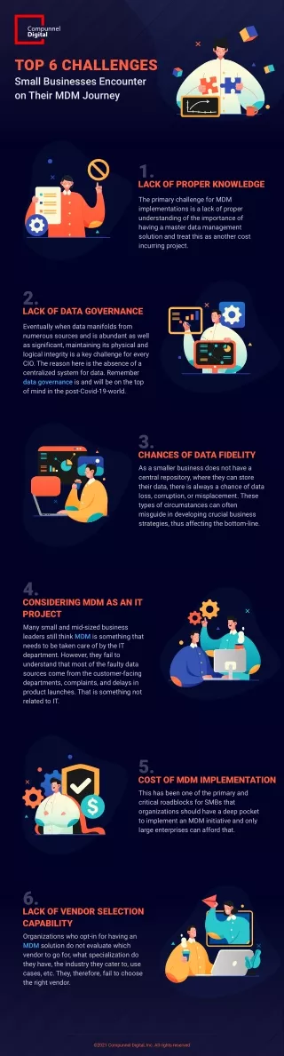 Top 6 Challenges Small Businesses Encounter on Their MDM Journey