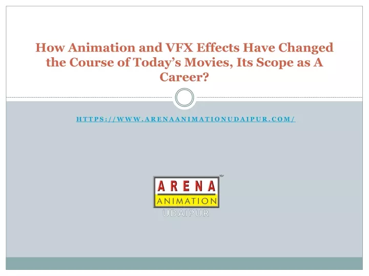 how animation and vfx effects have changed the course of today s movies its scope as a career