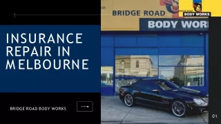 Insurance car repair in Melbourne | Bridge Road Body Works