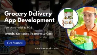 Grocery App Development  - Build an Online Grocery Delivery App