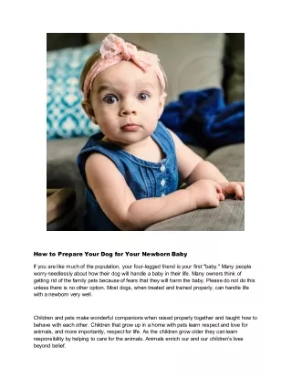 How_to_Prepare_Your_Dog_for_Your_Newborn_Baby