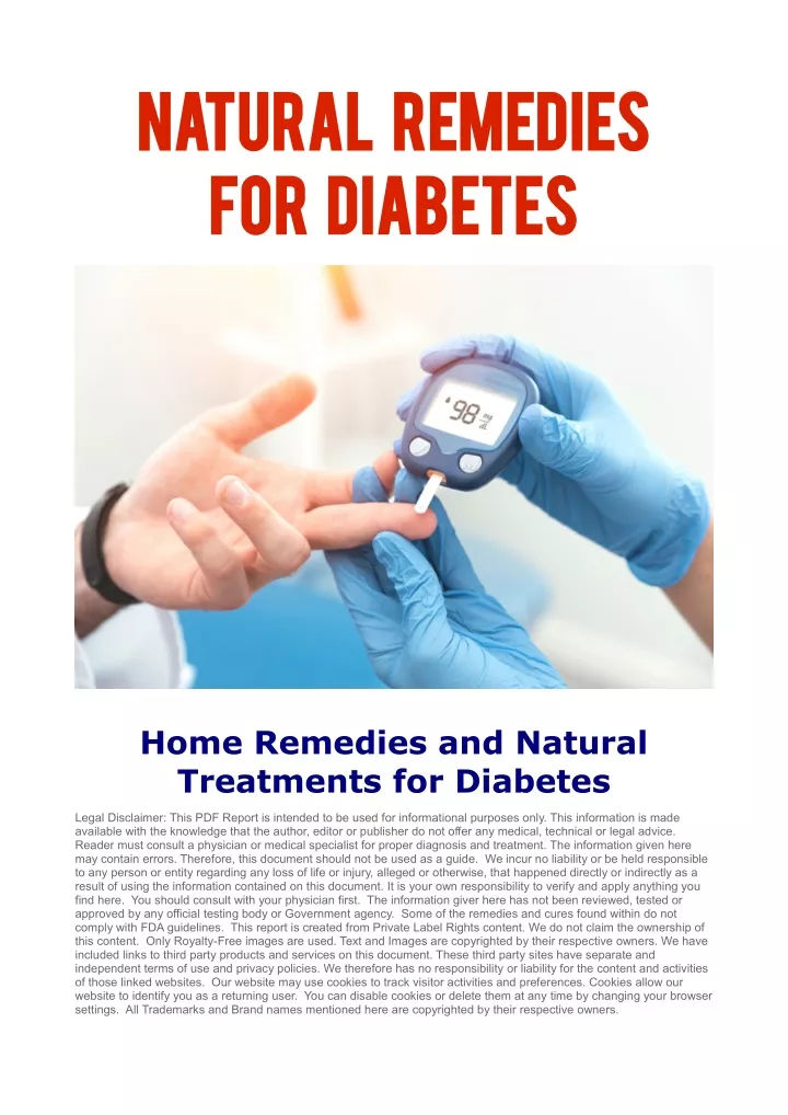 natural remedies natural remedies for diabetes