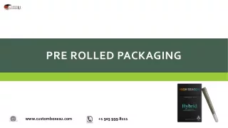 pre rolled packaging