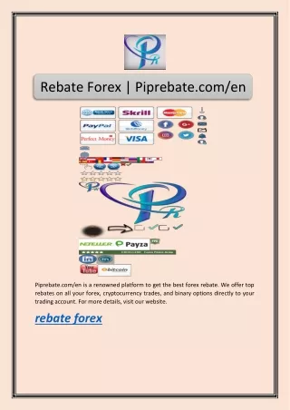 rebate forex piprebate com en