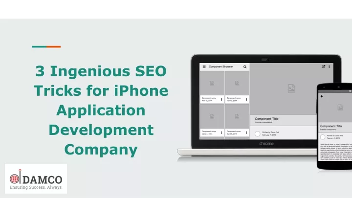 3 ingenious seo tricks for iphone application development company