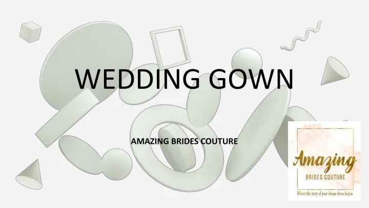PPT - AMAZING AND BEAUTIFUL WEDDING DRESS PowerPoint Presentation, free ...