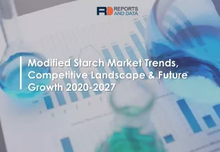 Modified Starch Market Analysis & Opportunity Outlook 2027