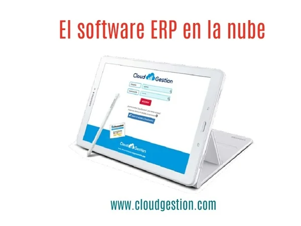 PPT - Cloud Gestion, el software ERP en la nube para autónomos y ...