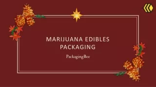 marijuana edibles packaging