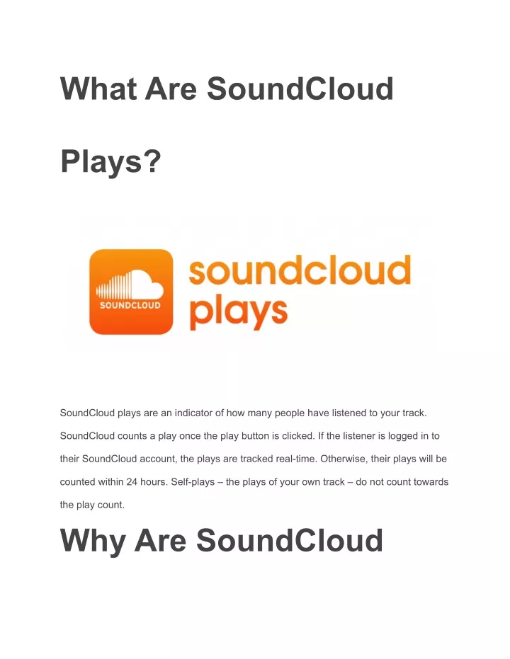 what are soundcloud