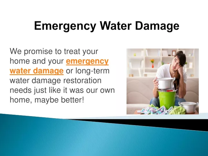 emergency water damage