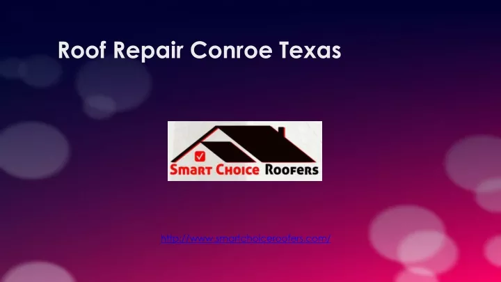 roof repair conroe texas