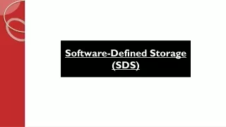 software defined storage sds