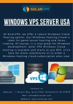 Windows VPS Server USA - slide 1