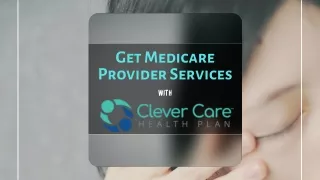 Get Medicare Provider Services