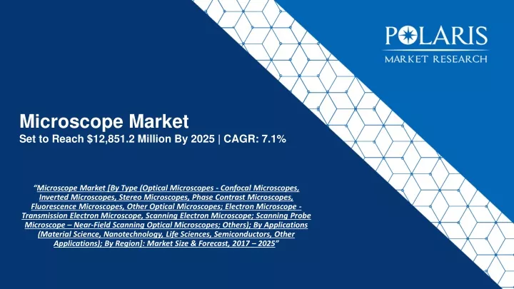 microscope market set to reach 12 851 2 million by 2025 cagr 7 1