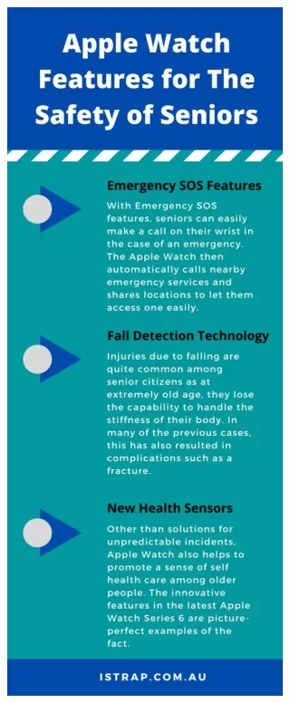 Apple watch features for the safety of seniors
