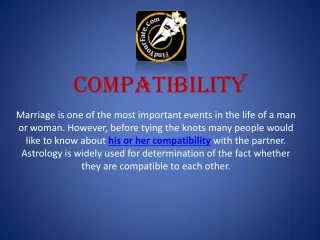 Compatibility between Zodiac Signs