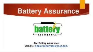 Extended Warranty On Car Batteries
