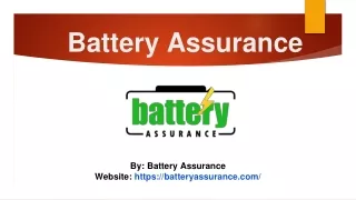 battery assurance