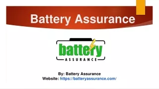 Battery Assurance