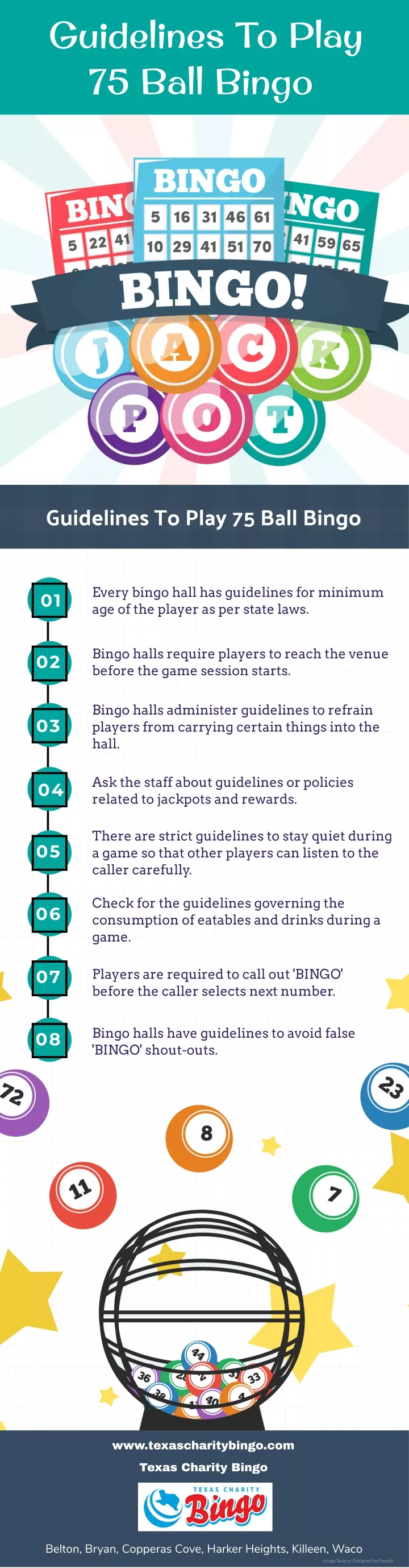 guidelines to play 75 ball bingo