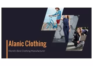 Bulk Order Sartorial Boutique Clothing Only from Alanic Clothing