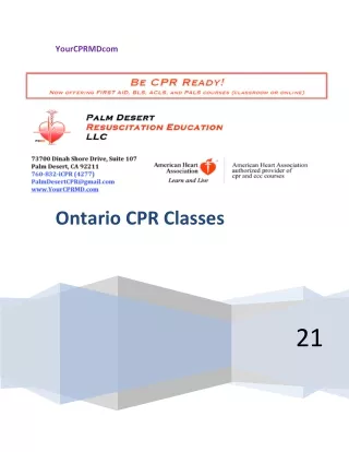 ACLS Certification Ontario CA