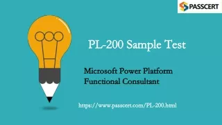 pl 200 sample test pl 200 sample test
