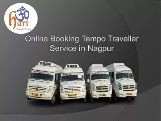 Online Booking Tempo Traveller Service in Nagpur