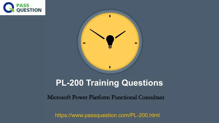 pl 200 training questions