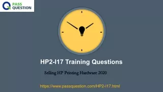 hp2 i17 training questions