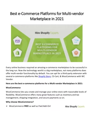best beste e c commerce ommerceplatforms