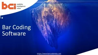 bar coding software