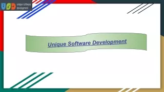 unique software development
