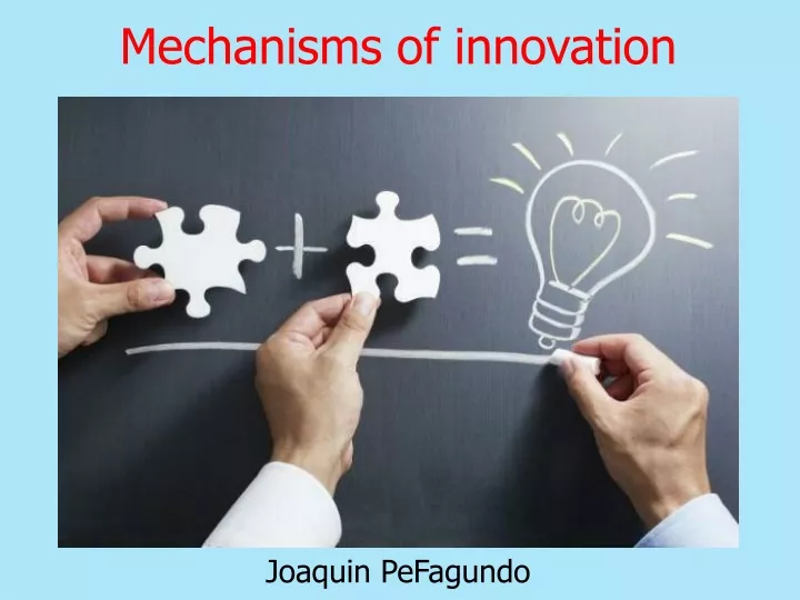 mechanisms of innovation