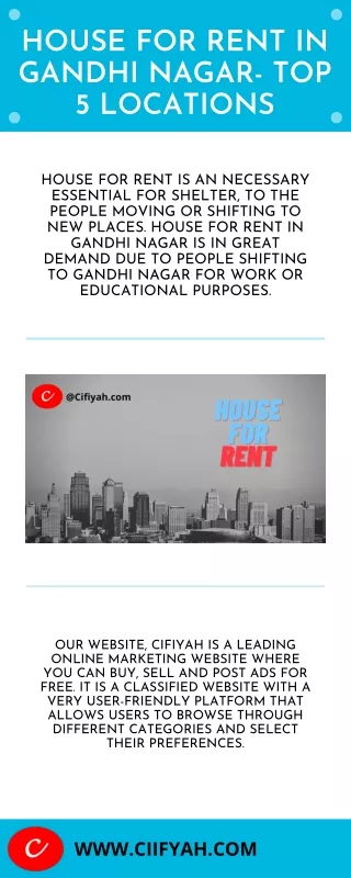 House for rent in Gandhi nagar- Top 5 locations