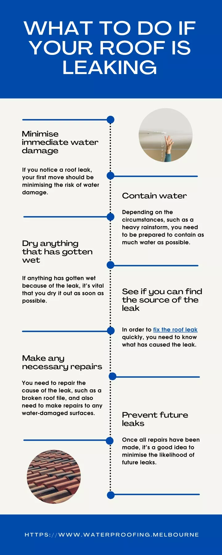what to do if your roof is leaking