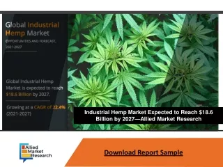 industrial hemp market expected to reach