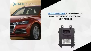 koito 535037806 audi 8r0907472c lear 10055 17078c