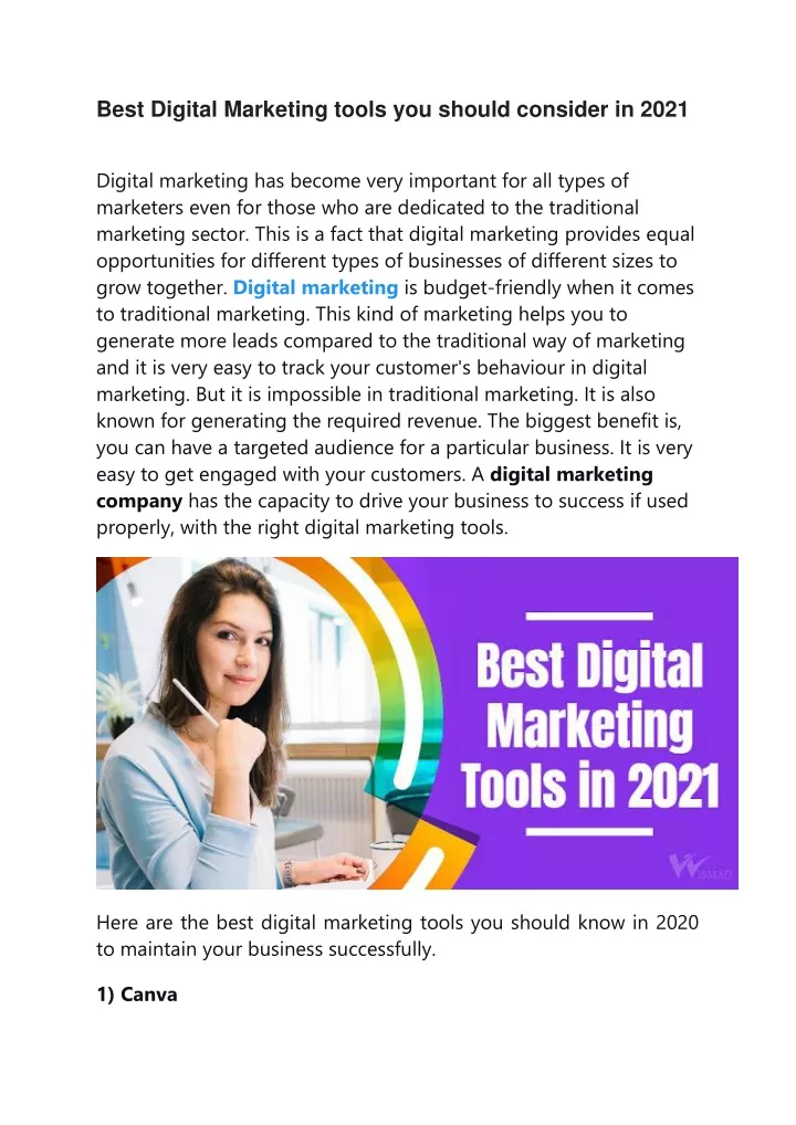 best digital marketing tools you should consider