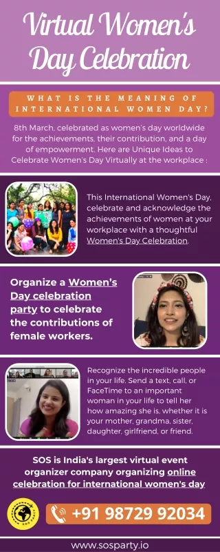 Celebrate International Women’s Day Virtually