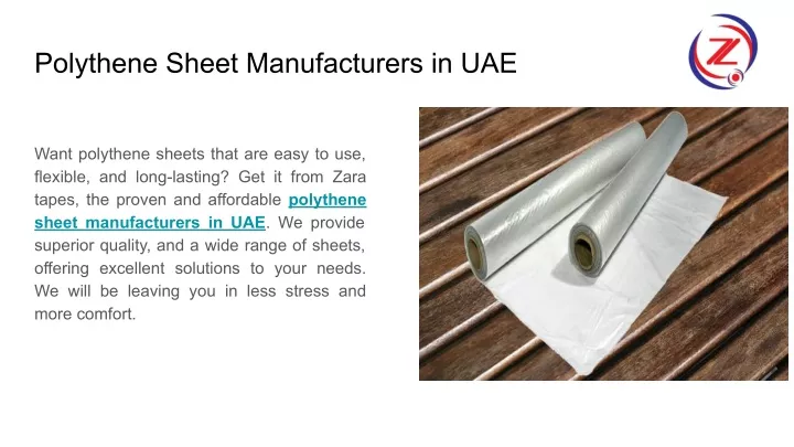 polythene sheet manufacturers in uae