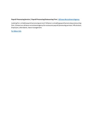 payroll processing service payroll processing