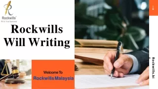 Rockwills will writing