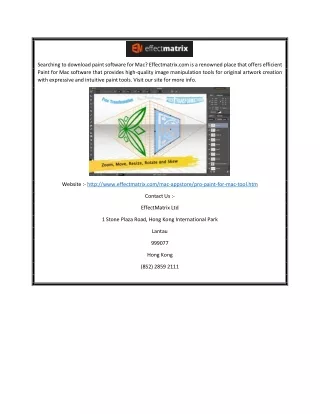 searching to download paint software