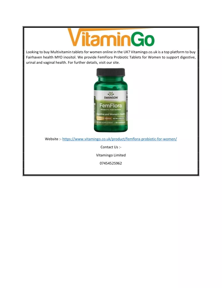 looking to buy multivitamin tablets for women