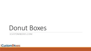 For Sale Custom Printed donut boxes
