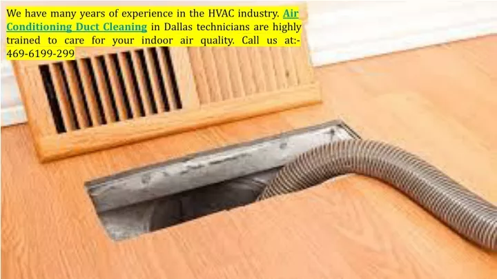 we have many years of experience in the hvac