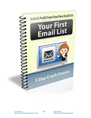 Your Build Email List-Build and profit your email list